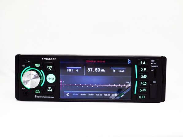 Магнитола Pioneer 4229 ISO - экран 4,1''+ DIVX + MP3 + USB в 