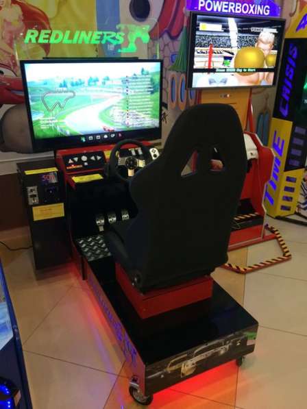 Автогонки симулятор развлекательный автомат(новый) в Челябинске фото 4