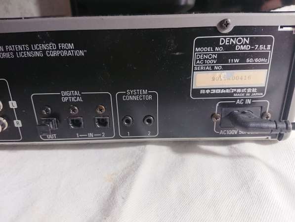 Denon dmd-7,5L Маdе in Jарan в Челябинске фото 4