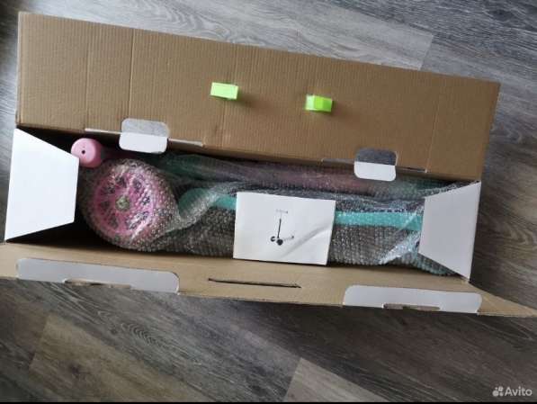 Самокат трехколесный со светящимися колесами в Москве фото 3