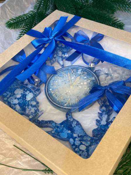 Ёлочные игрушки из эпоксидной смолы в Томске фото 6