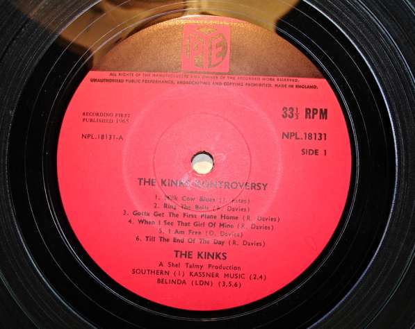 Пластинка виниловая The Kinks - The Kink Kontroversy(UK) в Санкт-Петербурге