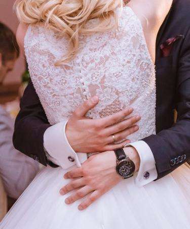 кружевное свадебное платье со шлейфом в Москве фото 3