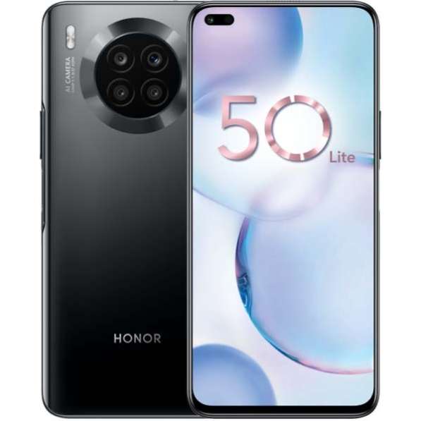 Смартфон Honor 50 Lite 6+128GB Midnight Black