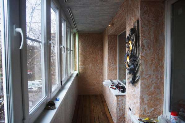 Дизайн, отделка лоджии, балкона в Москве фото 18