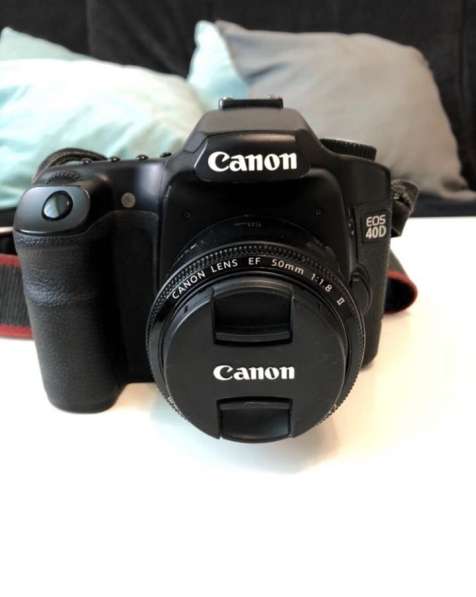 Фотоаппарат Canon EOS 40D + lens 50 mm 1.8