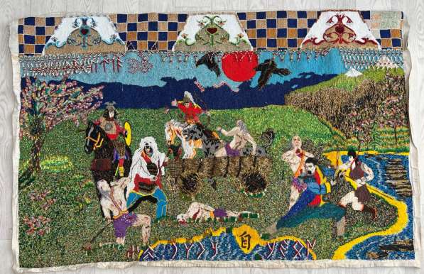 Картина из бисера черского