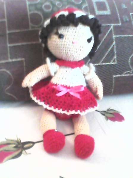 Кукла вязаная игрушка в фото 15
