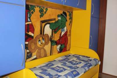 Гарнитур детский- шкафы и кровать в Энгельсе фото 7