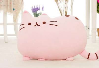 Плюшевый кот подушка Пушин Pusheen в Екатеринбурге фото 7