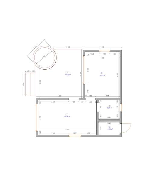 Модульный дом Black Room в Новосибирске фото 8