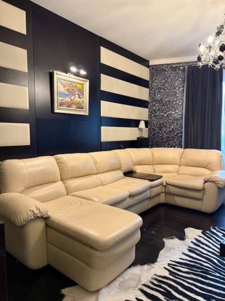 Диван натуральная кожа