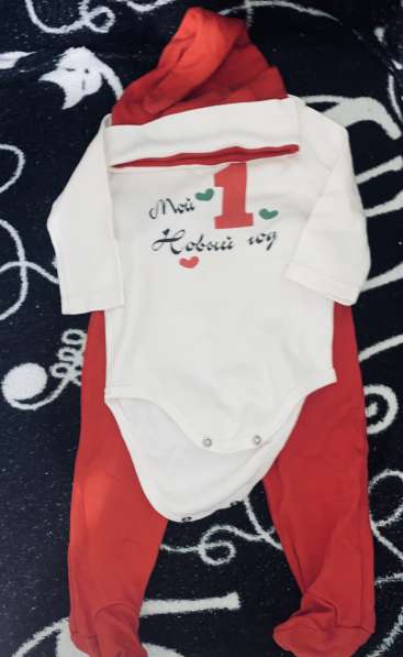 Новогодний костюм для малыша 74