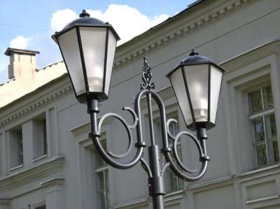 Кованые уличные фонари, кованые заборы в Воронеже фото 4