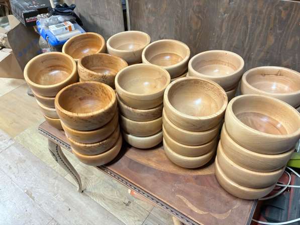 Деревянные чаши ручной работы