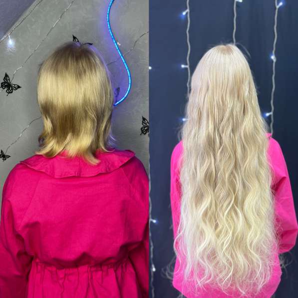 Наращивание волос в Чите фото 6