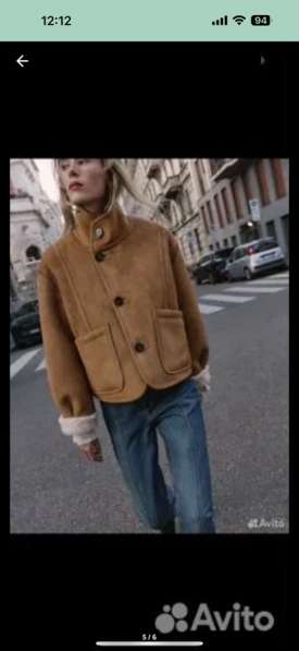 Дубленка Zara xs в Москве