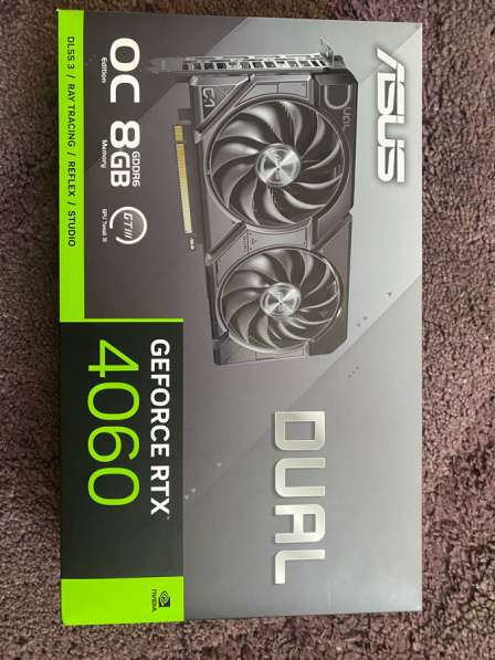 Видеокарта ASUS 4060 8gb