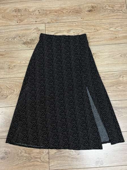 Юбка с разрезом