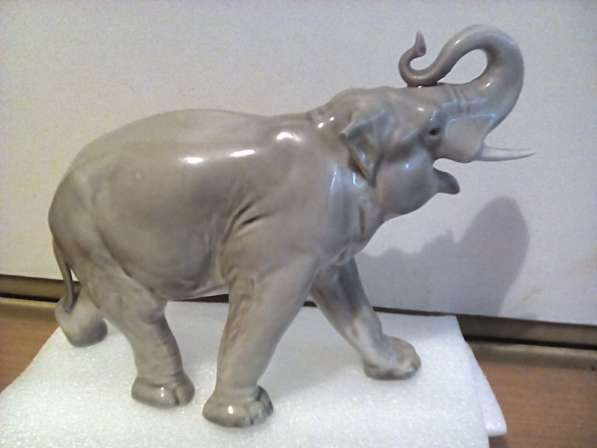 Фарфоровая статуэтка "Слон". в Санкт-Петербурге фото 5