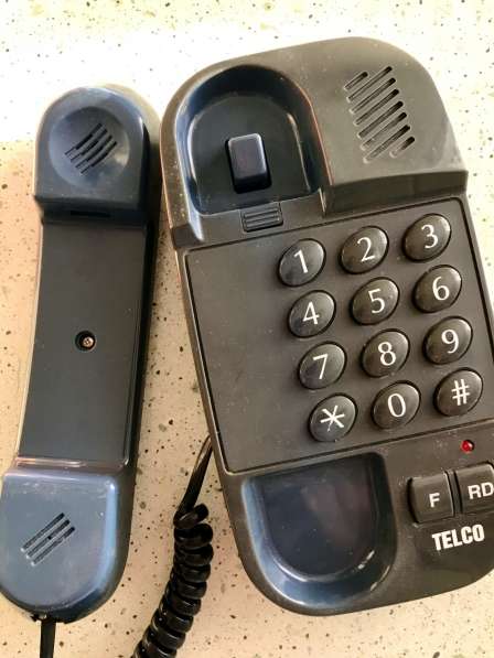 Телефон проводной Telco PH-061. Рабочий