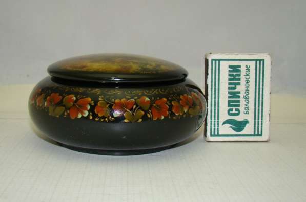 Шкатулка расписная (X121) в Москве фото 4