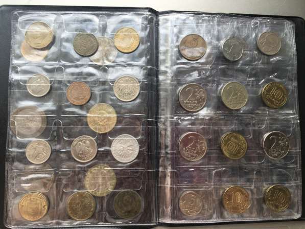 Коллекция иностранных монет+юбилейные