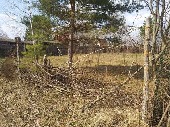 Участок 8 соток возле леса в СНТ в Наро-Фоминске