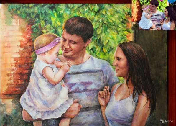 Портрет на заказ по фото в Владимире фото 5