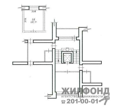 комнату, Новосибирск, Объединения, 39/1 в Новосибирске