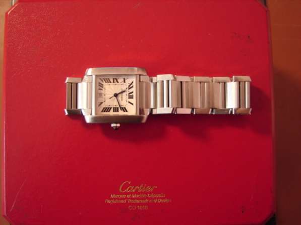 Часы наручные Cartier-Tank в фото 5