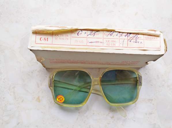 Винтажные солнцезащитные очки СССР (коричневые) в Кирове