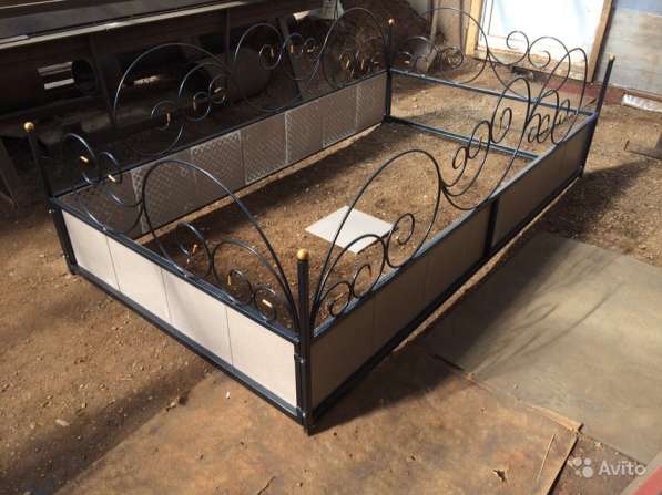 Ограды ритуальные на заказ в Альметьевске фото 14