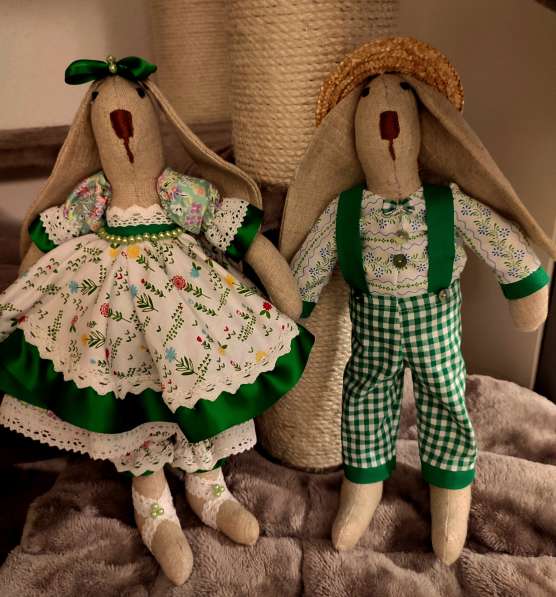 Интерьерные куклы в стиле Тильда в фото 3