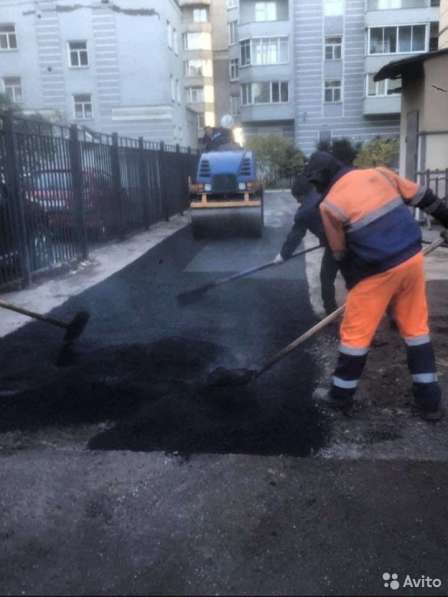 Асфальтирование, Ямочный ремонт, Укладка асфальта в Санкт-Петербурге