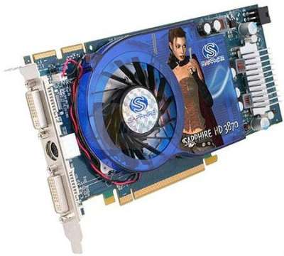видеокарту Sapphire Radeon HD 3870 512Mb