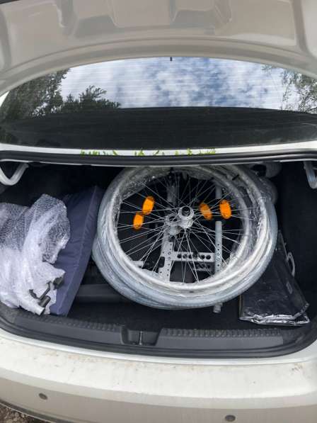 Инвалидная коляска Новая Складная + Доставка в Москве