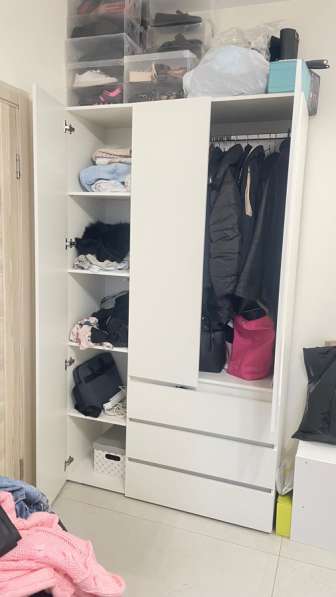 Шкаф купе белый в Красногорске