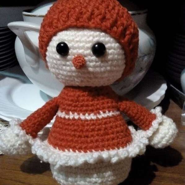 Снеговик девочка