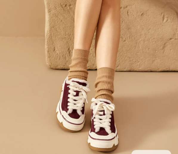 Зимние замшевые кеды (кроссовки) в Москве фото 4