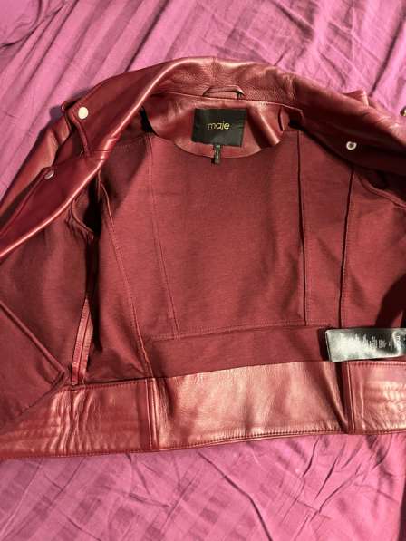 Кожаная куртка MAJE в Красногорске фото 6
