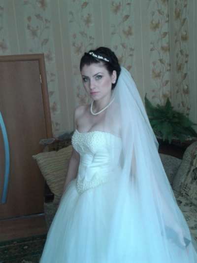 свадебное платье Расшитое жемчугом в Краснодаре