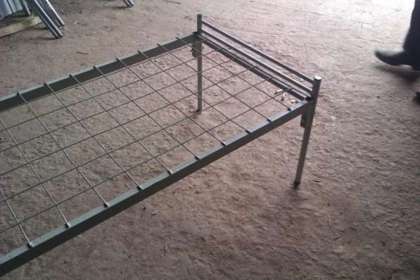 Кровати металлические для строителей оптом и в розницу в Орехово-Зуево фото 3