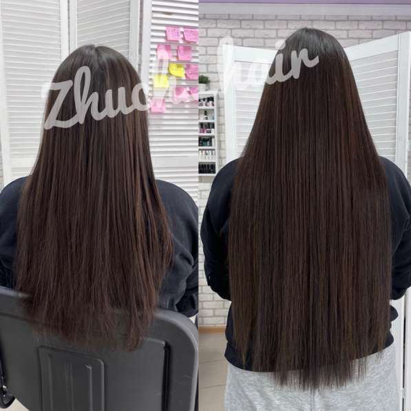 Наращивание волос Дубай в фото 5