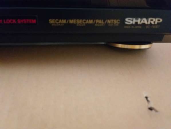 Видеомагнитофон sharp vc-790et, как новый в коробке, Япония в фото 9
