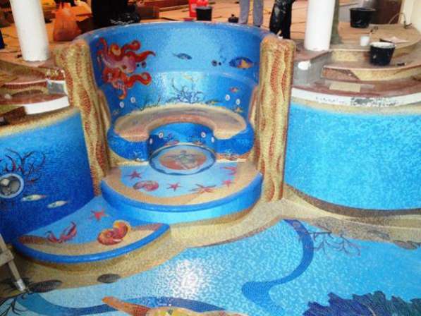 Мозаика для облицовки бассейнов, художественные и матричные мозаичные панно. в Москве фото 26