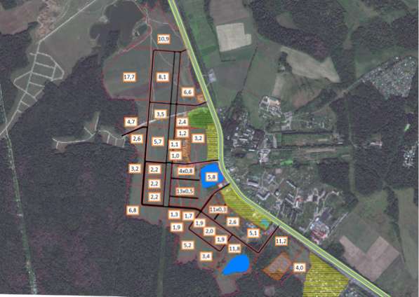 Земли пром на первой линии Ленинградского шоссе (М10) в Зеленограде