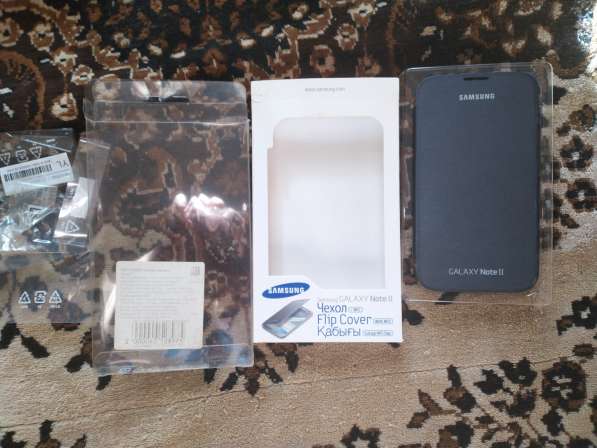 Чехол флип-кейс для Samsung Galaxy Note II в Перми фото 6