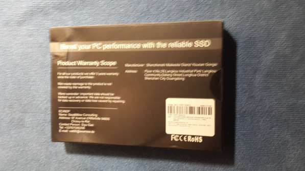 Xraydisk Sata3 SSD 256 ГБ в Москве фото 6