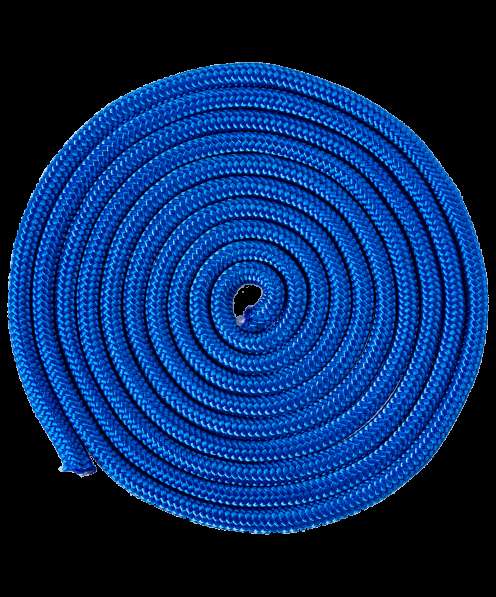 Скакалка для художественной гимнастики RGJ-104, 3м, синий в Сочи фото 3